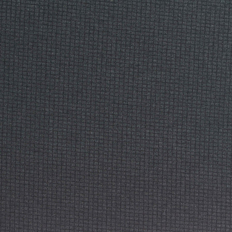 Dark Grey Grid Jersey Knit