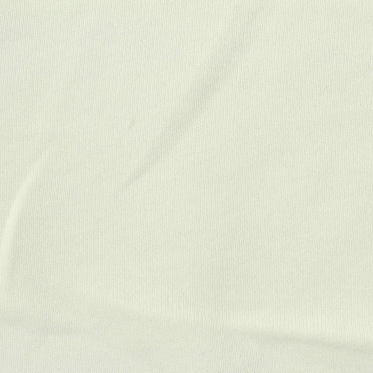 100% Cotton French Terry Fabric, 350 gsm, 180 cm — White