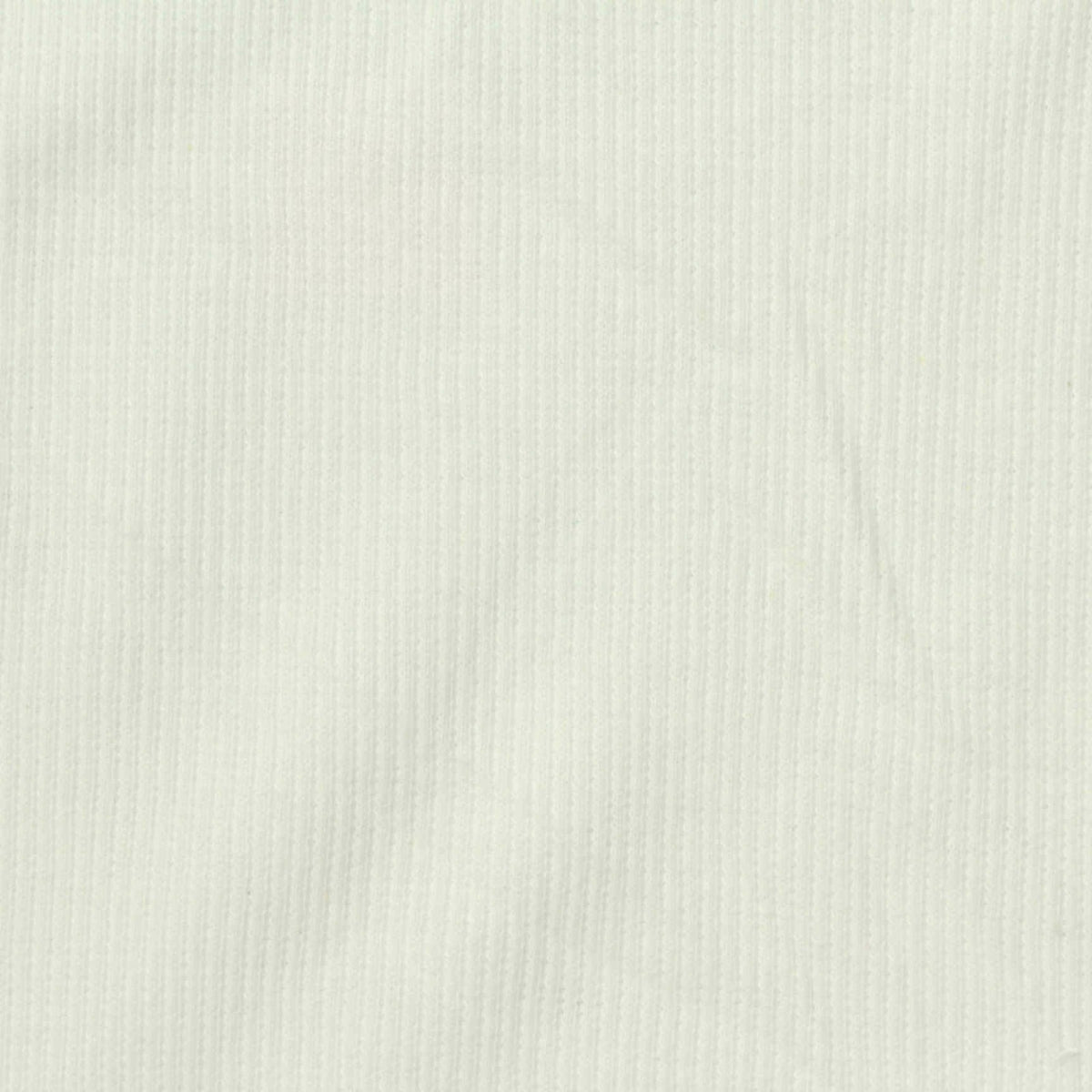 Cotton Stretch Rib Knit Fabric, 190 gsm, 135 cm — White, ref EF-274651