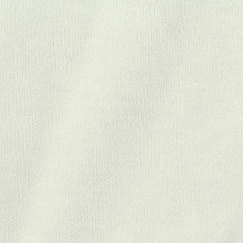 100% Cotton Interlock Knit Fabric, 185 gsm, 172 cm — White