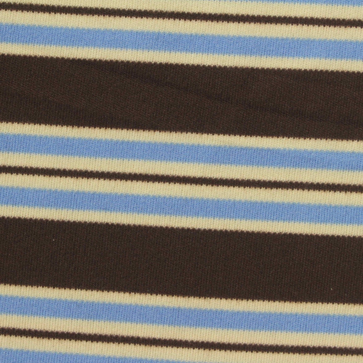 Brown Horizontal-Stripe Velvet, Polyester, 190 gsm