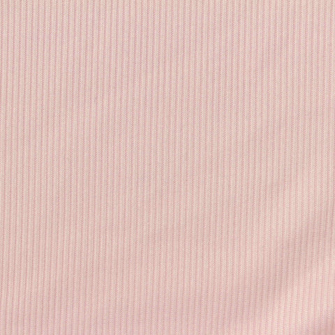 Pink Vertical-Stripe Rib Knit, Polyester
