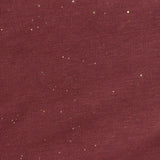 Gold Dots French Terry, Poly-Cotton