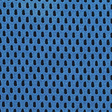 100% Polyester Birdseye Knit Fabric, 170 gsm, 165 cm — Blue — texture