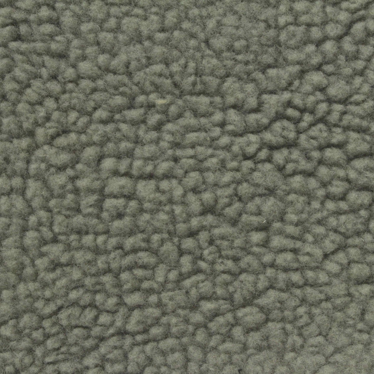 100% Polyester Sherpa Fleece Fabric, 360 gsm, 160 cm — Grey