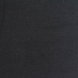 Polyester Cotton Stretch Velvet Fabric, 340 gsm, 160 cm — Black