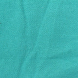 Brushed Cotton Polyester French Terry Fabric, 260 gsm, 170 cm — Green