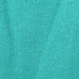 Brushed Cotton Polyester French Terry Fabric, 260 gsm, 170 cm — Green — texture