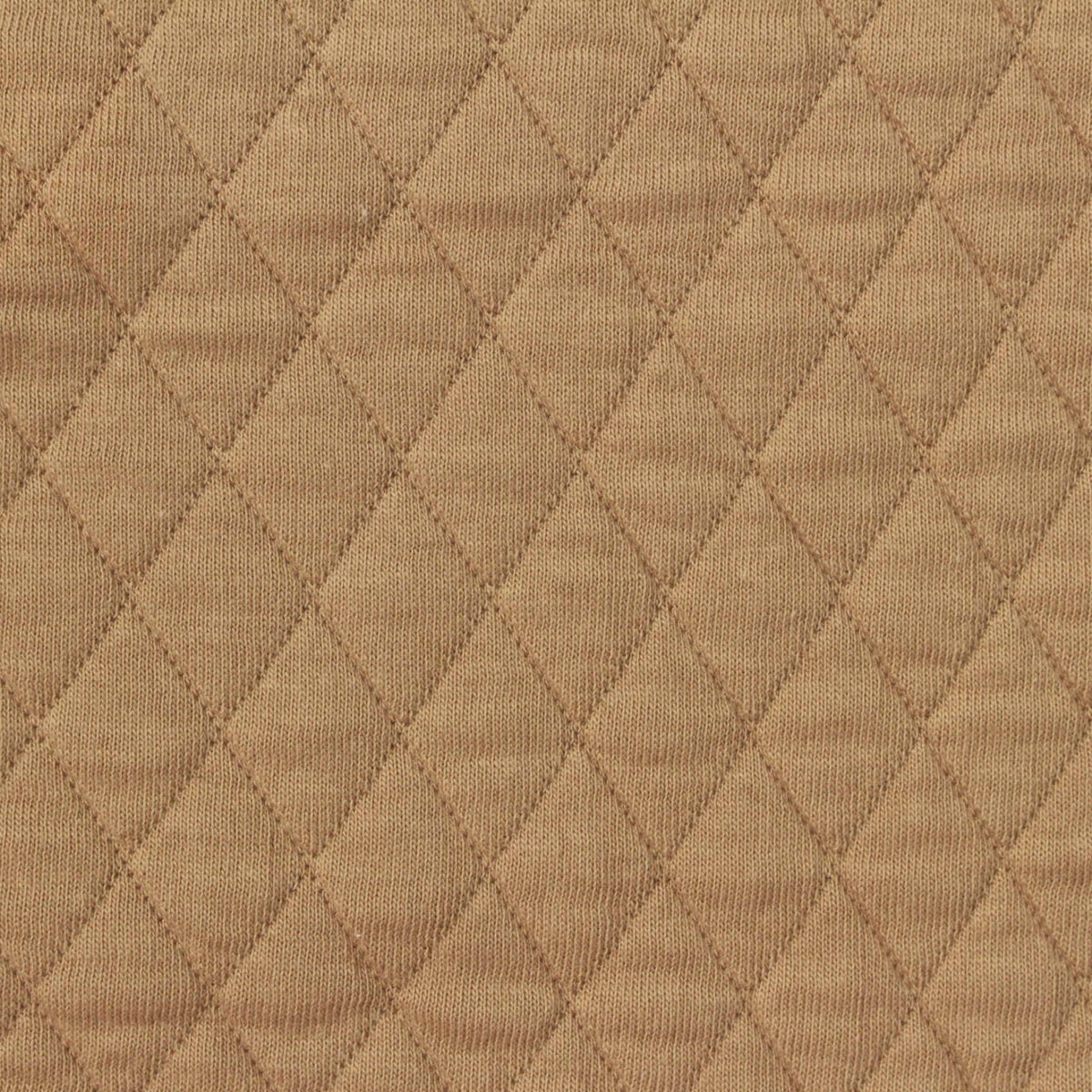 Tan Diamond Jacquard, Poly-Cotton