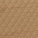 Tan Diamond Jacquard, Poly-Cotton