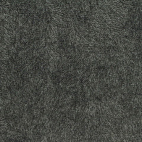 Yarn-Dyed Polyester Stretch Velvet Fabric, 360 gsm, 160 cm — Grey