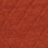 Terracotta Tone-on-Tone Diamond Interlock Knit, Cotton-Poly — texture