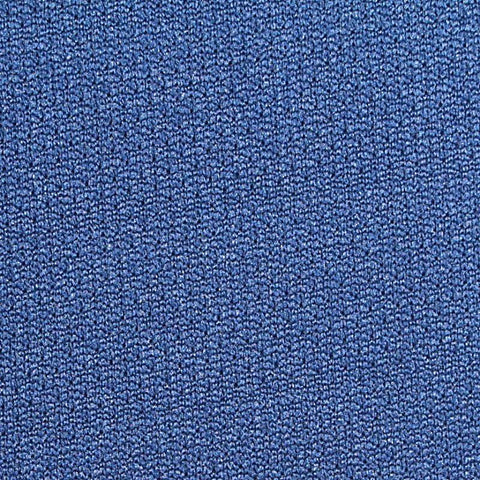 100% Polyester Birdseye Knit Fabric, 232 gsm, 170 cm — Blue