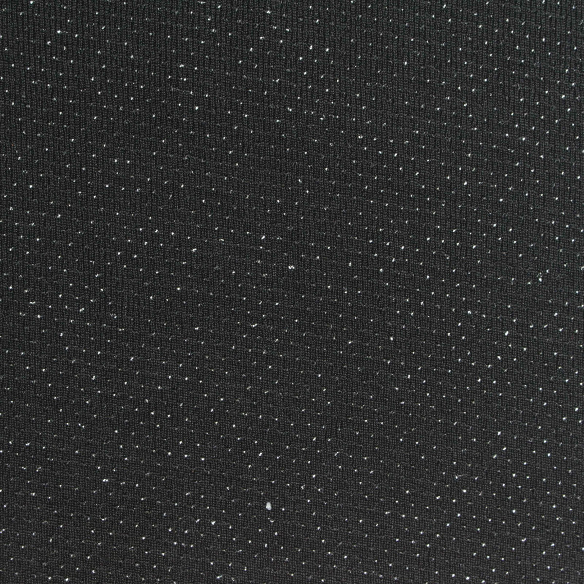 White Dots Rib Knit, Polyester