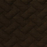Dark Brown Tone-on-Tone Jacquard, Polyester