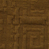 Brown Tone-on-Tone Jacquard, Polyester — texture
