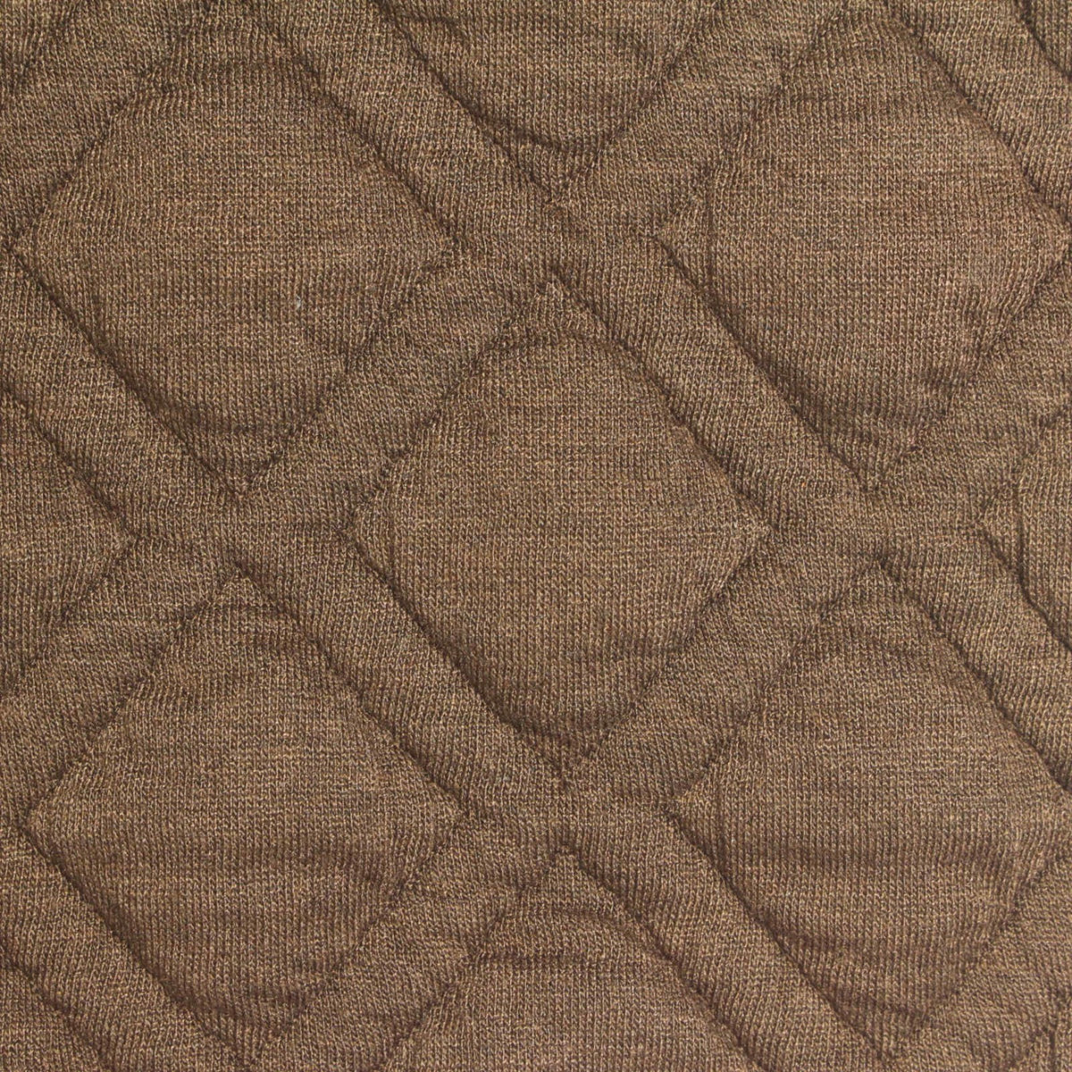 Brown Diamond Jacquard, Polyester, 380 gsm
