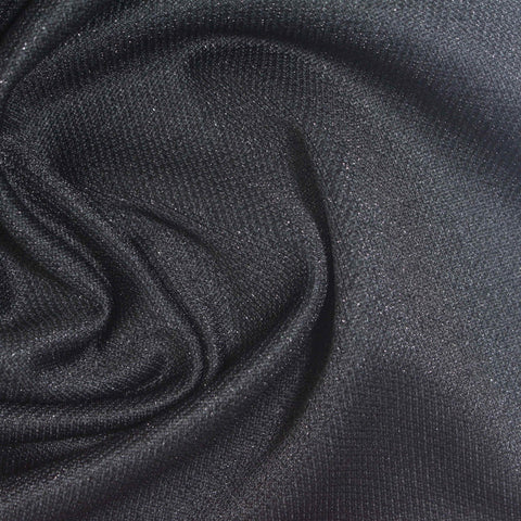 Dark Grey Marl Scuba Knit, Polyester, 230 gsm, 158 cm