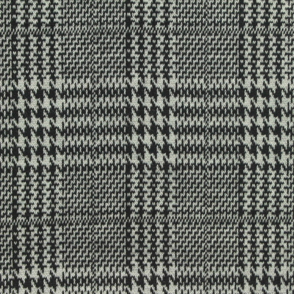 Black Houndstooth Jacquard, Polyester, 300 gsm, 160 cm, ref EF-274925