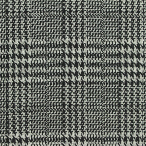 Black Houndstooth Jacquard, Polyester, 300 gsm, 160 cm, ref EF-274925