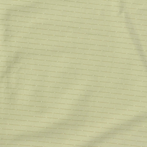 Pale Yellow Textured-Line Mesh, Nylon