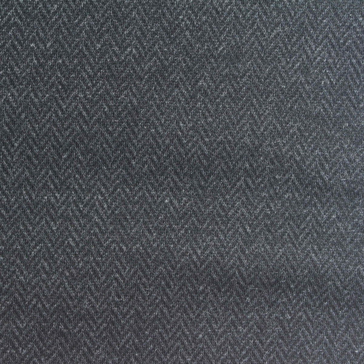 Dark Grey Marled-Herringbone Jacquard, Poly-Cotton