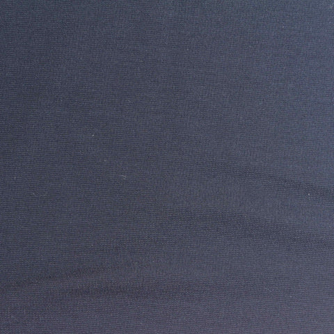 Viscose Nylon Stretch Ponte Knit Fabric, 240 gsm, 150 cm — Navy
