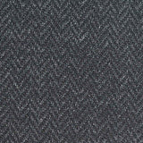Dark Grey Herringbone Jacquard, Poly-Cotton — texture