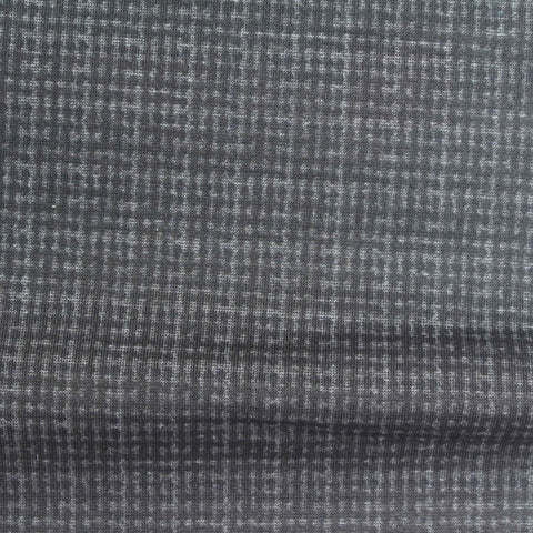 Dark Grey Grid Ponte Knit, Poly-Viscose