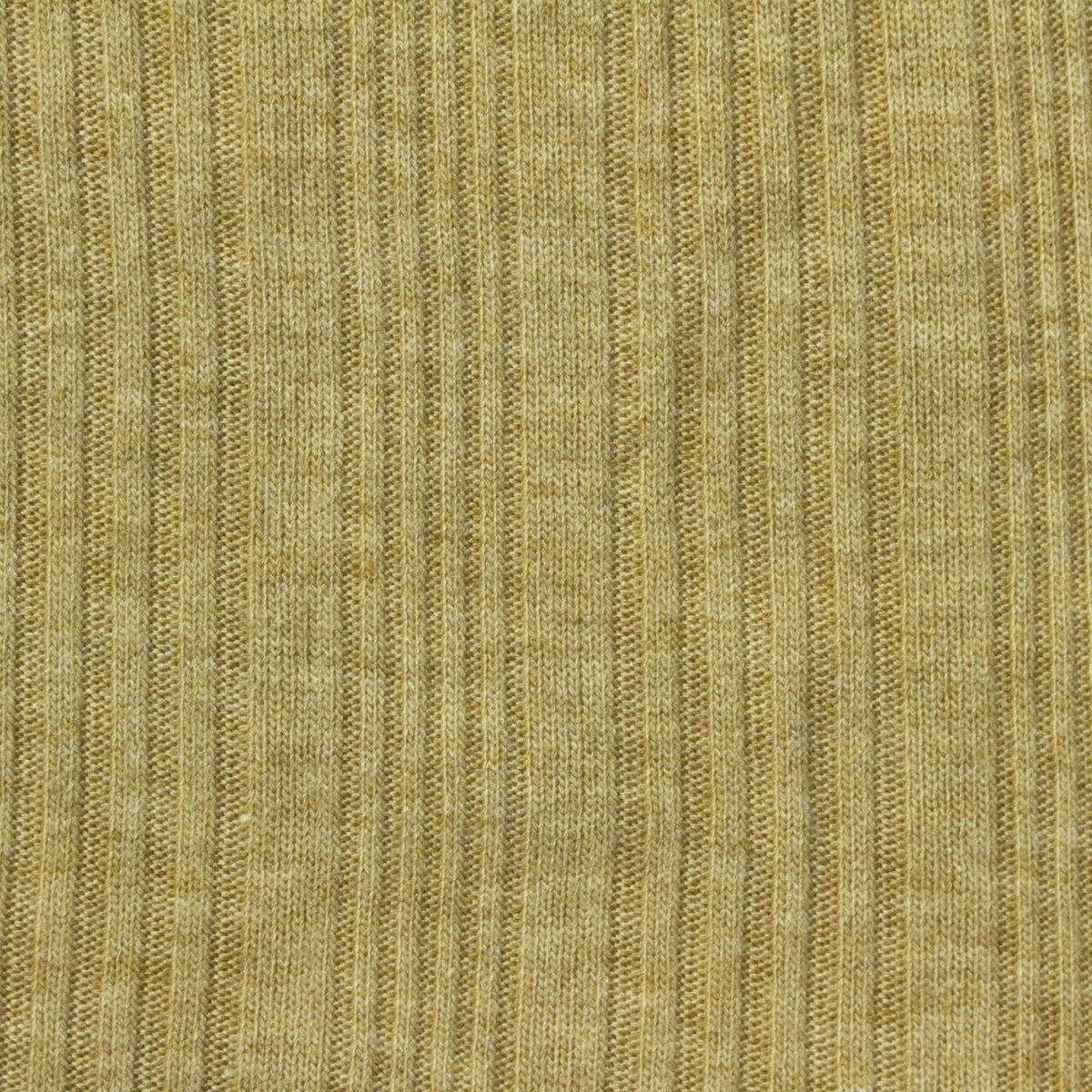 Brown Marl Rib Knit, Viscose-Poly, 220 gsm