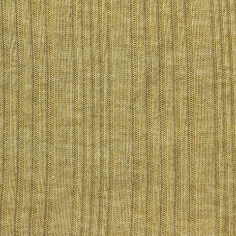 Brown Marl Rib Knit, Viscose-Poly, 220 gsm