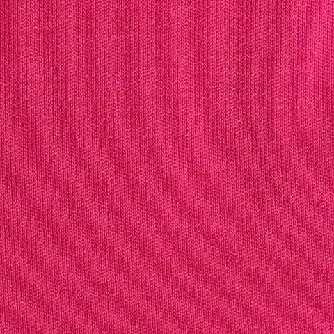 Polyester Viscose Stretch Interlock Knit Fabric, 250 gsm, 161 cm — Pink