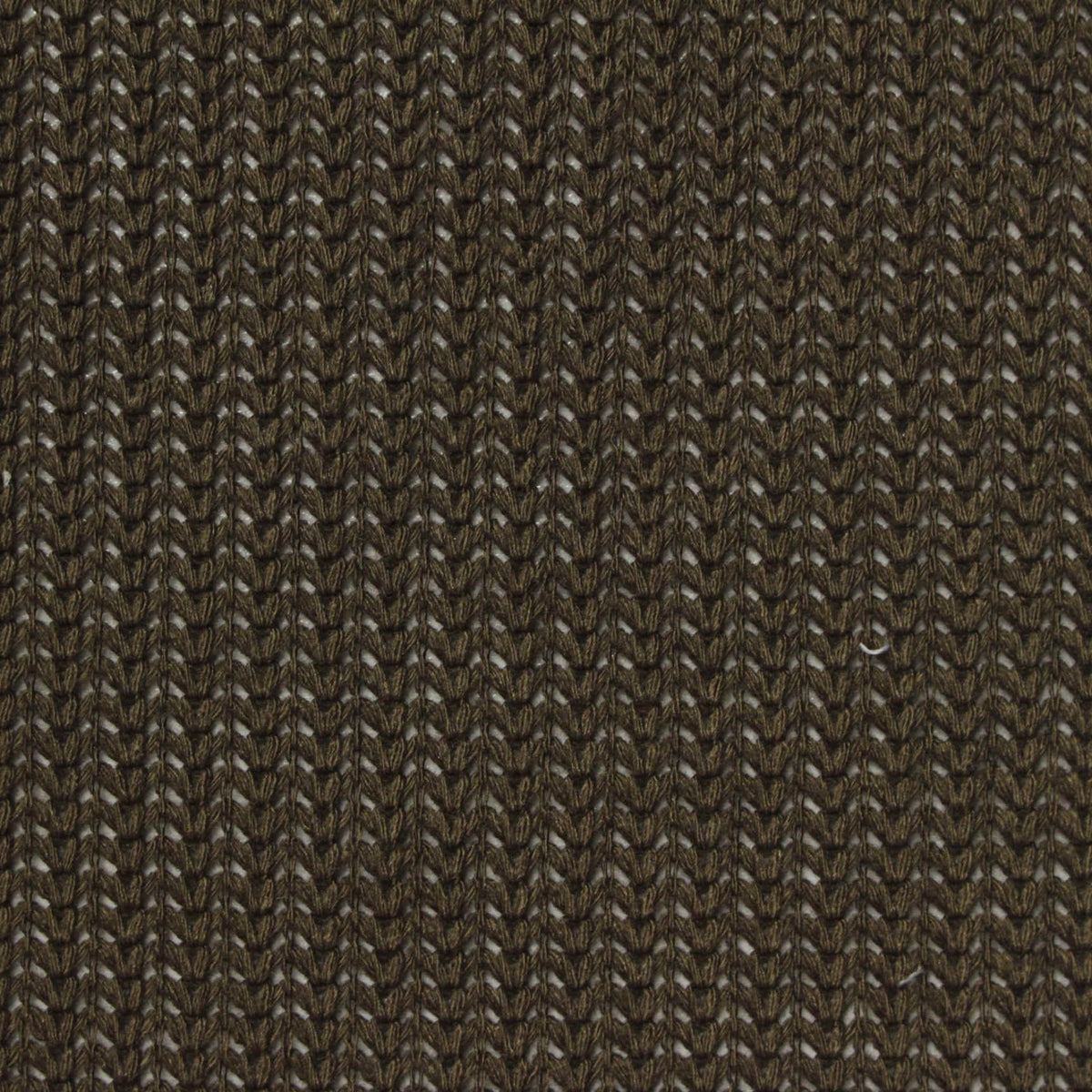 Dark Olive Geometric Chunky Knit, Poly-Viscose