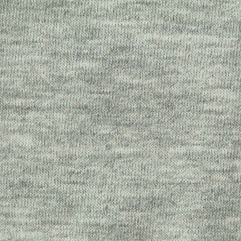 Heather Grey Marl Jersey Knit, Cotton-Poly, 180 gsm