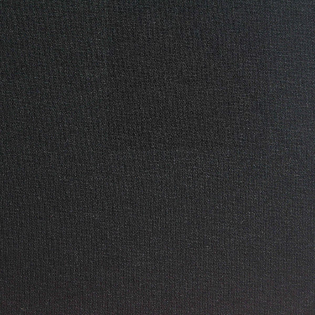Polyester Viscose Stretch Scuba Knit Fabric, 310 gsm, 162 cm — Black