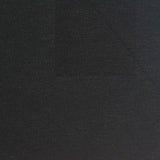 Polyester Viscose Stretch Scuba Knit Fabric, 310 gsm, 162 cm — Black