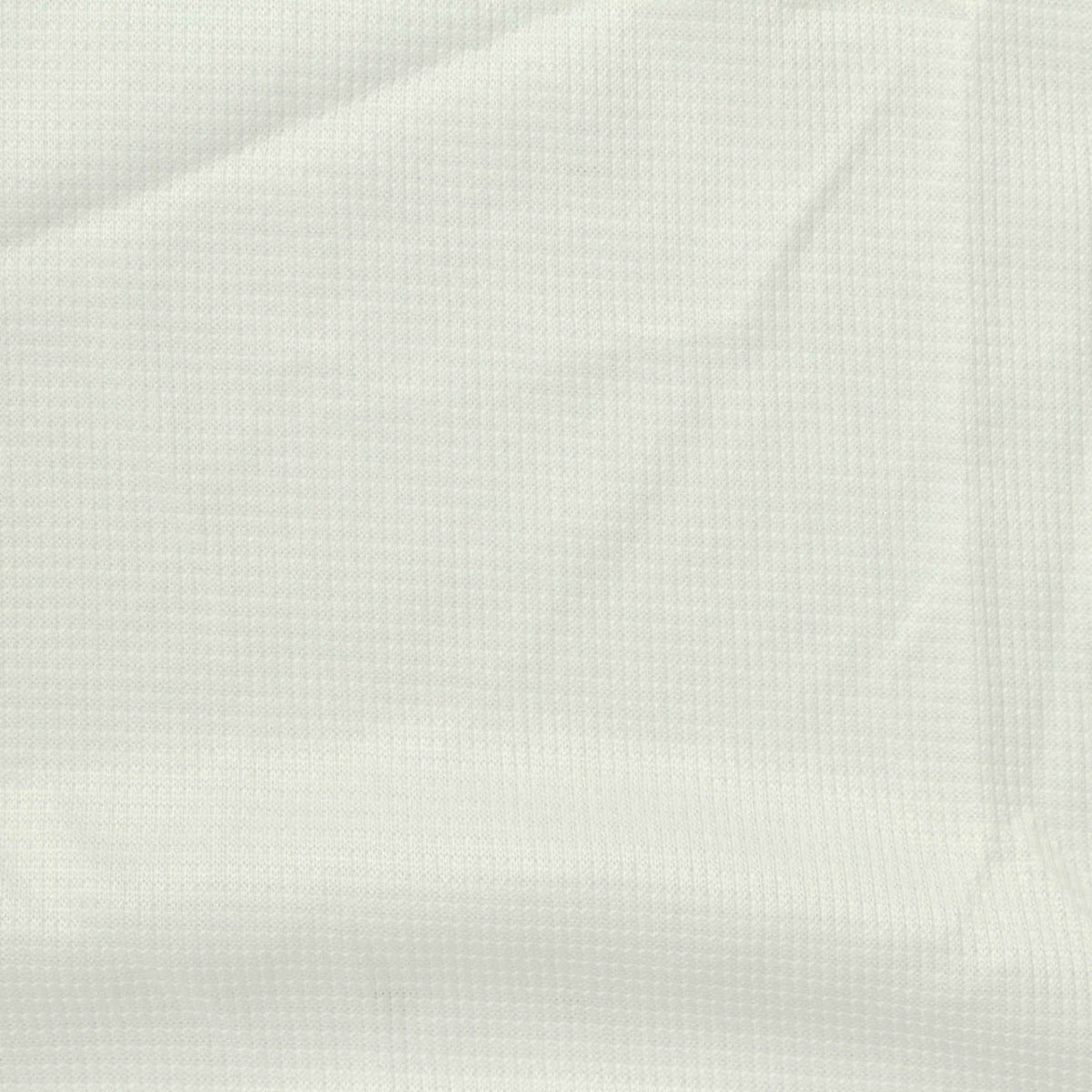 100% Polyester Interlock Knit Fabric, 130 gsm, 180 cm — White