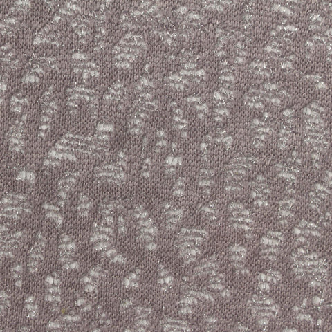 Mauve Openwork-Leaf Lace, Polyester