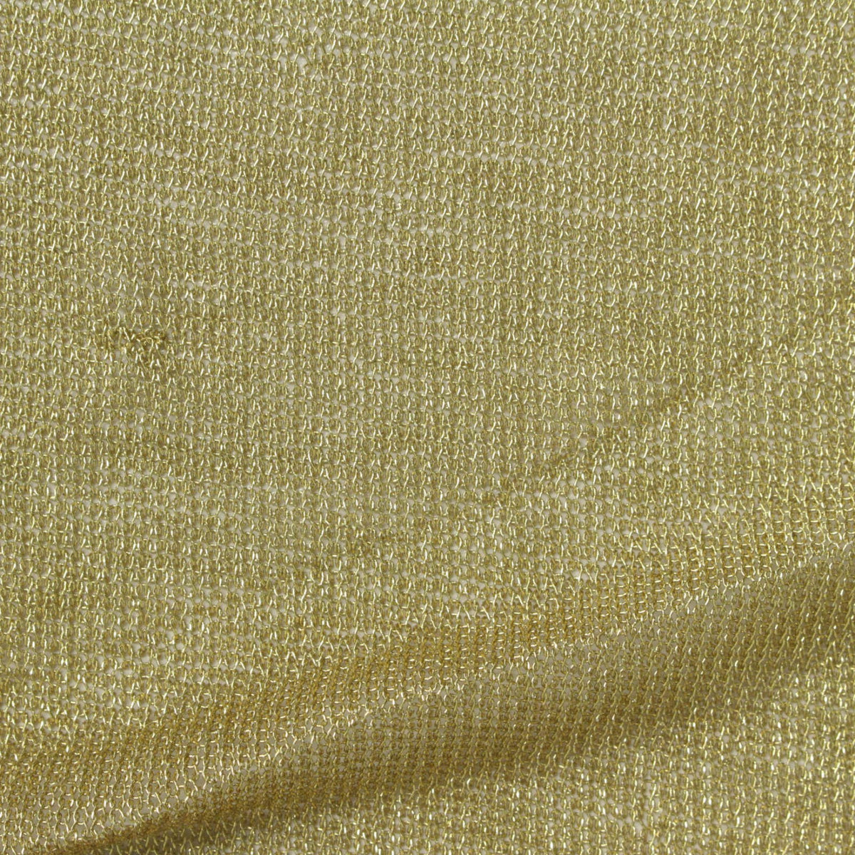 Viscose Metallic Stretch Knit Fabric, 190 gsm, 140 cm — Yellow