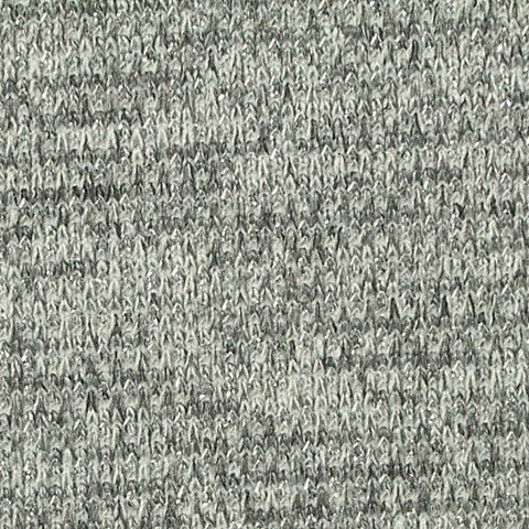 Heathered Grey Marl Interlock Knit, Polyester, 235 gsm