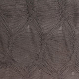 Jacquard Polyester Stretch Crepe Fabric, 190 gsm, 150 cm — Brown