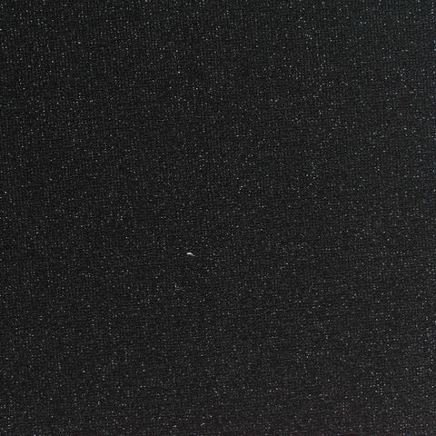 Black Marl Knit, Nylon-Metallic, 180 gsm