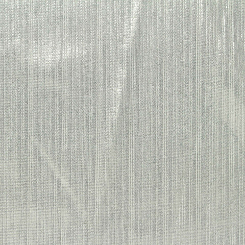 Silver Vertical-Stripe Knit, Polyester