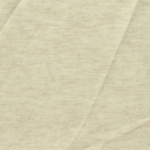 Light Beige Marl Jersey Knit, Cotton-Poly, 170 gsm