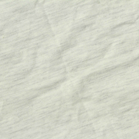 Light Grey Marl Jersey Knit, Cotton-Poly, 145 gsm