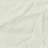Cotton Polyester Rib Knit Fabric, 270 gsm, 150 cm — White