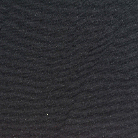 100% Cotton Jersey Knit Fabric, 210 gsm, 180 cm — Black, ref EF-275363