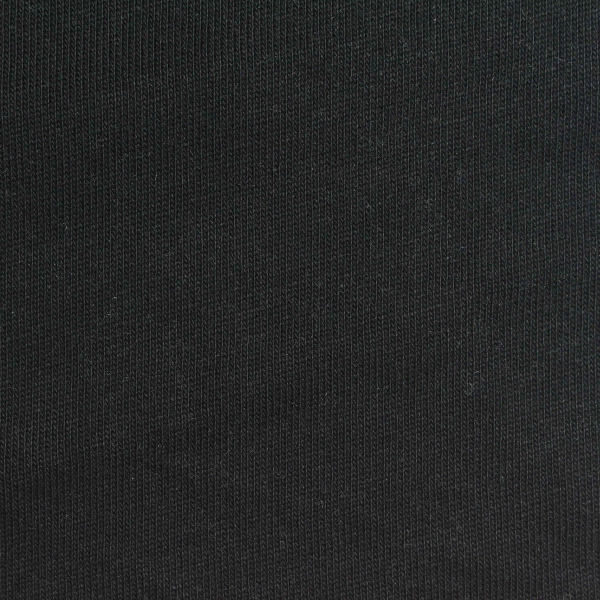100% Cotton Jersey Knit Fabric, 270 gsm, 170 cm — Black