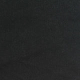 100% Cotton Jersey Knit Fabric, 270 gsm, 170 cm — Black