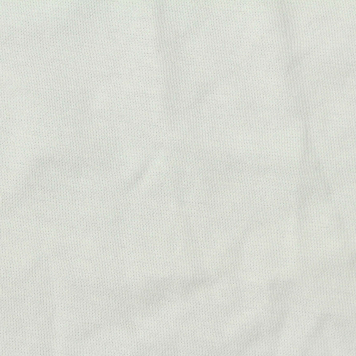 Cotton Stretch Rib Knit Fabric, 210 gsm, 180 cm — White
